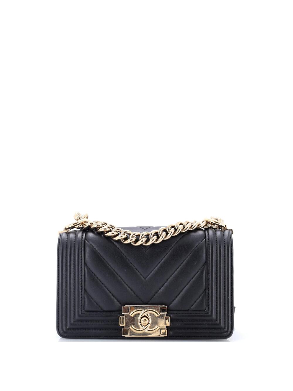Chanel Boy Flap Bag Chevron Calfskin #315097C35B